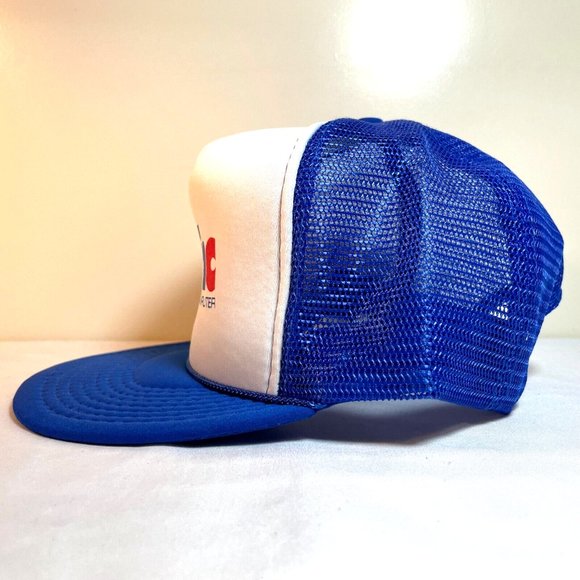 PEPSI HHC HAND HELD COMPUTER CAP - Blue - VTG Vintage Trucker Hat - Picture 2 of 14